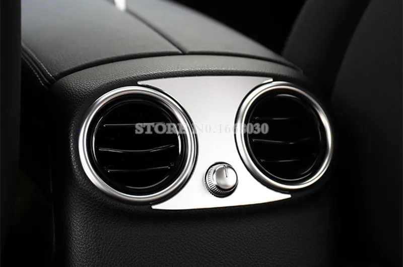 Внутренний подлокотник Задняя Крышка вентиляционного отверстия отделка для