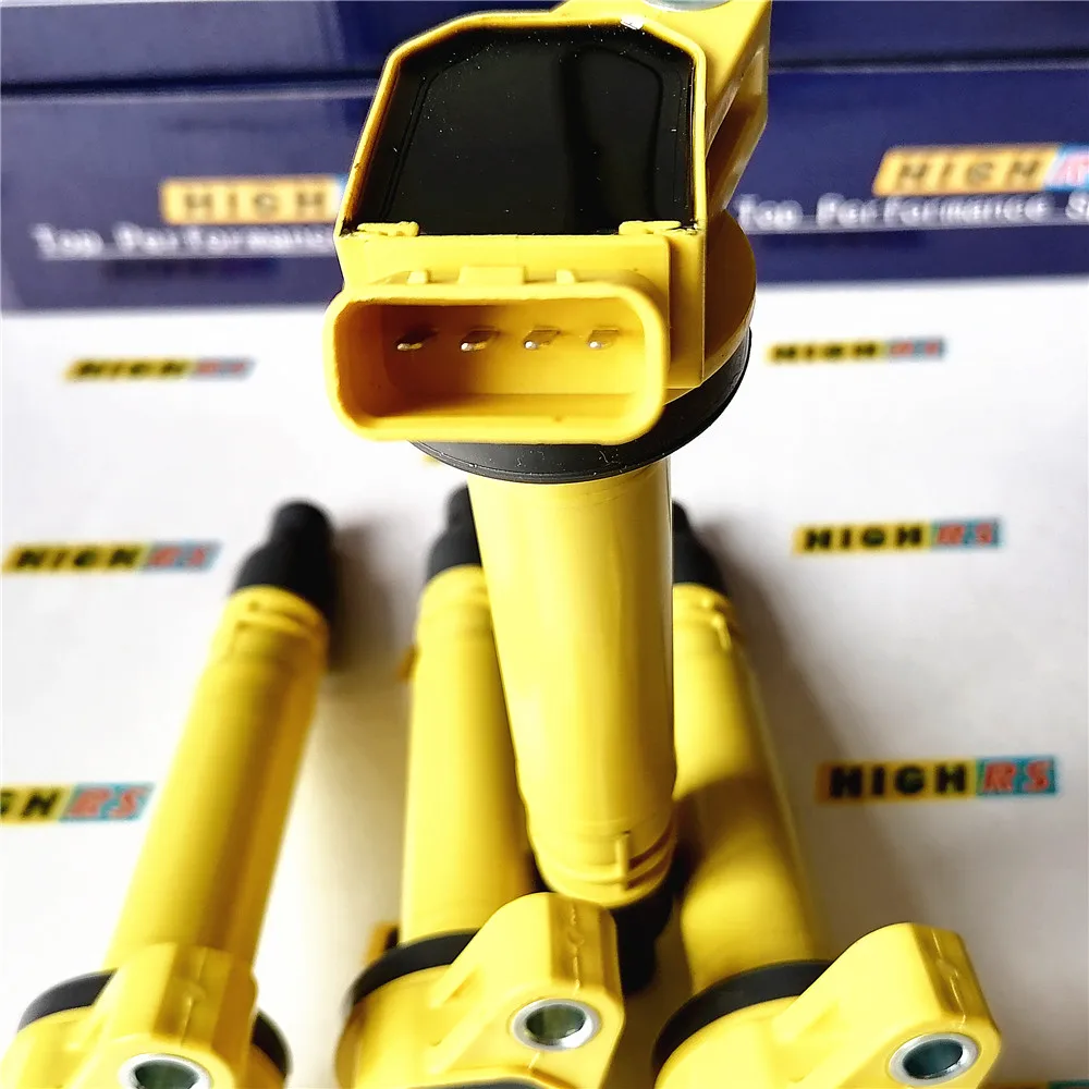 4 штепсельная вилка катушки зажигания для Scion IQ 2012 л L4 FJ Cruiser 90919 UF663