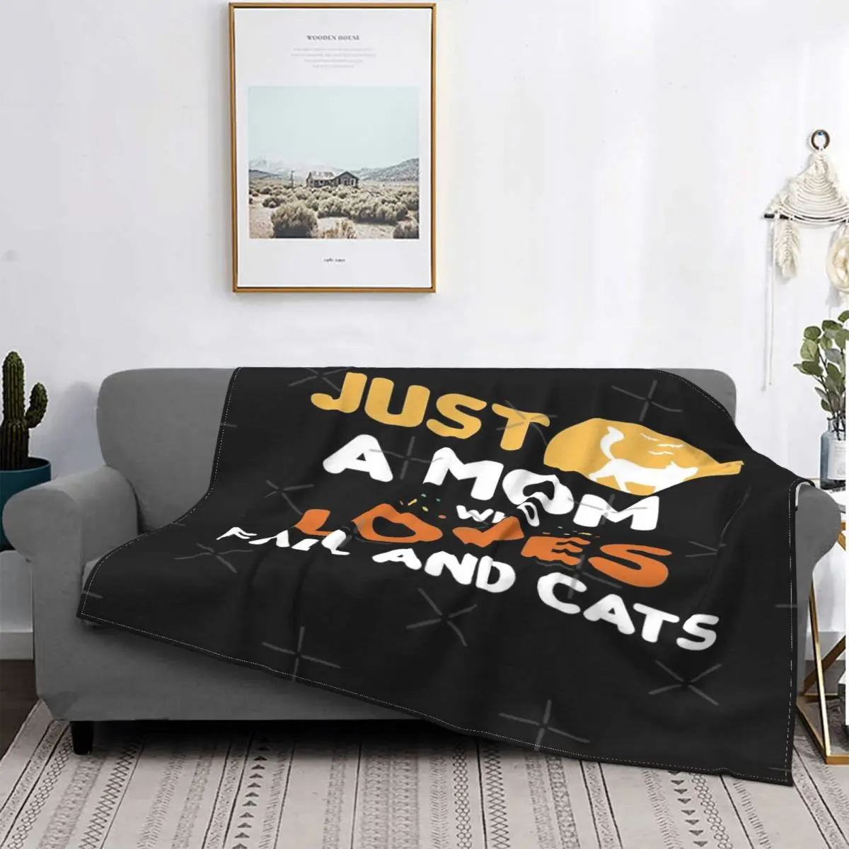

Только мама, которая любит отоние и кошек, 1 manta colcha cama A cuadros sofa colcha 90 manta Sudadera с капучинатором