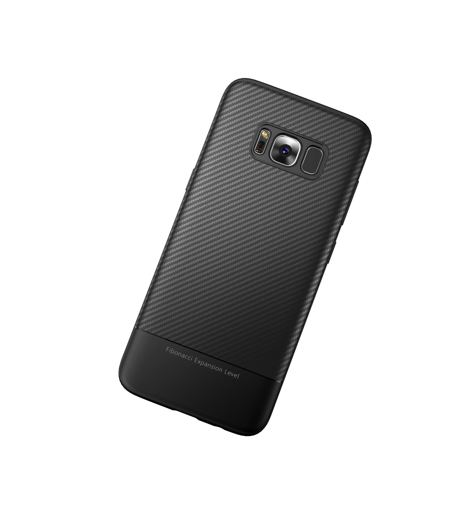 Чехол для SAMSUNG Galaxy S8 противоударный чехол из углеродного волокна флип кейс