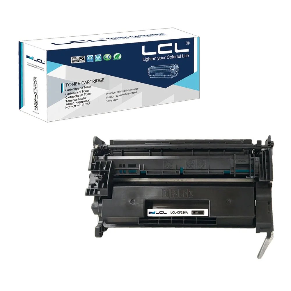 Тонер картридж LCL 26A CF226A CF226 226A (1 упаковка черный) совместимый с HP LaserJet Pro