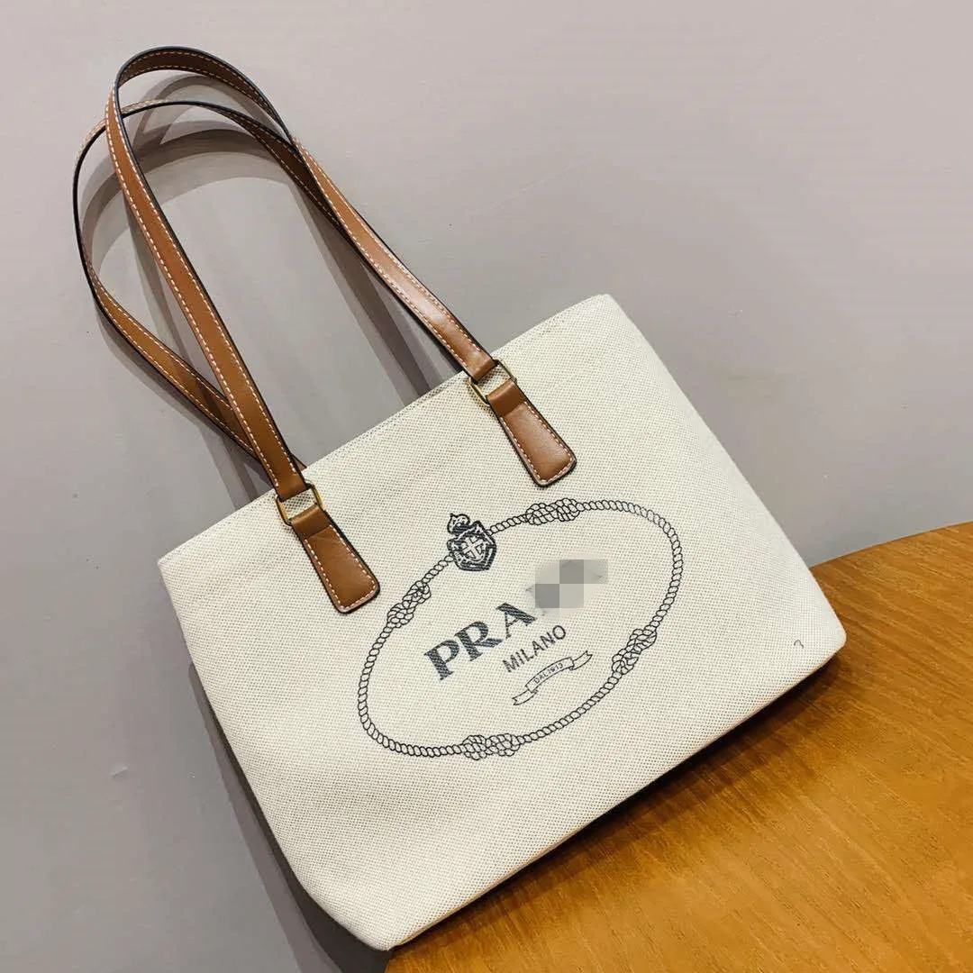 

2021 New Woman Tote Bag Fashion Letter Big Capality Canvas Bag Casual Shoulder Messenger Bags Unisex Patchwork Shopping Bag