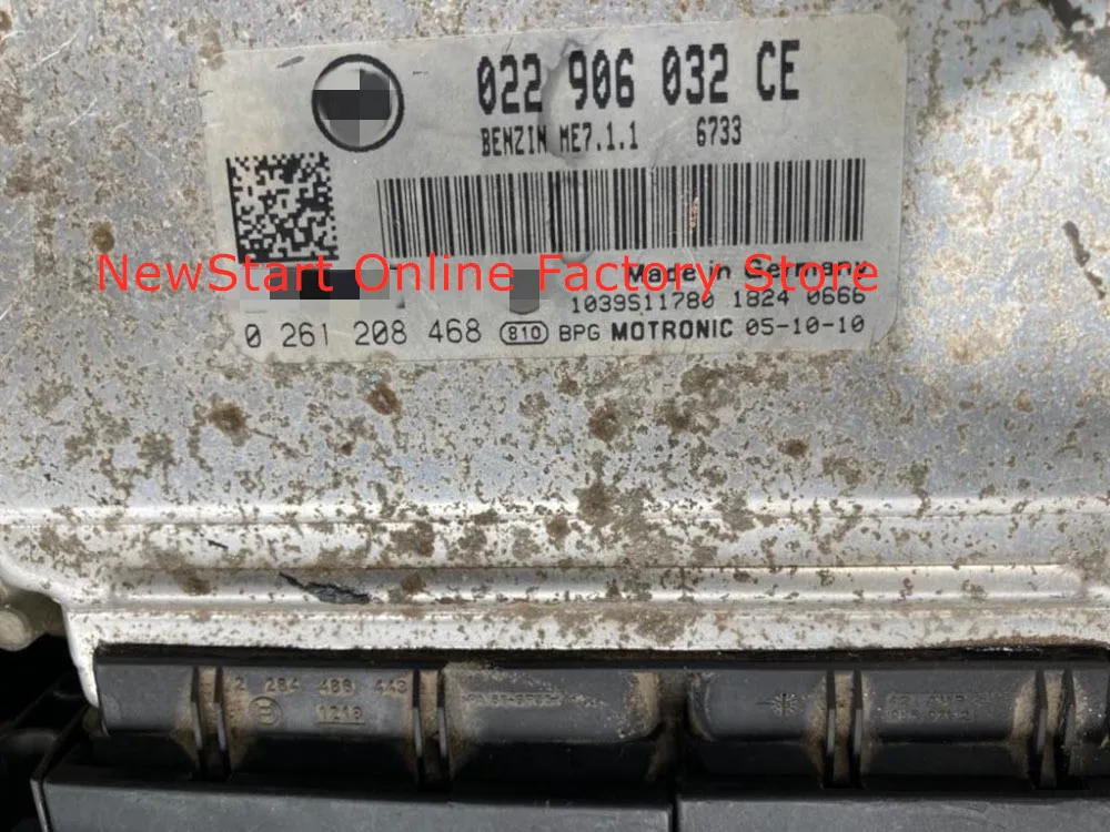 

Used Part Car Engine Computer Board ECU Electronic Control Unit 022906032CE 0261208468