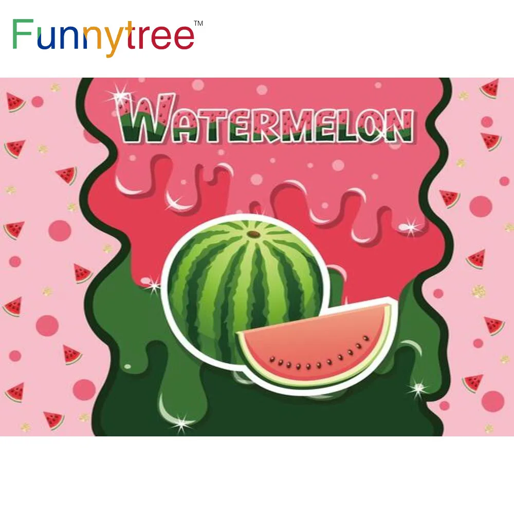

Фон Funnytree для фотосъемки с изображением летнего арбуза