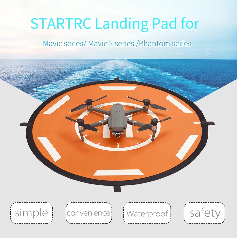 DJI mavic PRO Platinum светящаяся функция парковки складной MAVIC Air Landing Pad 80 см для phantom 3 4