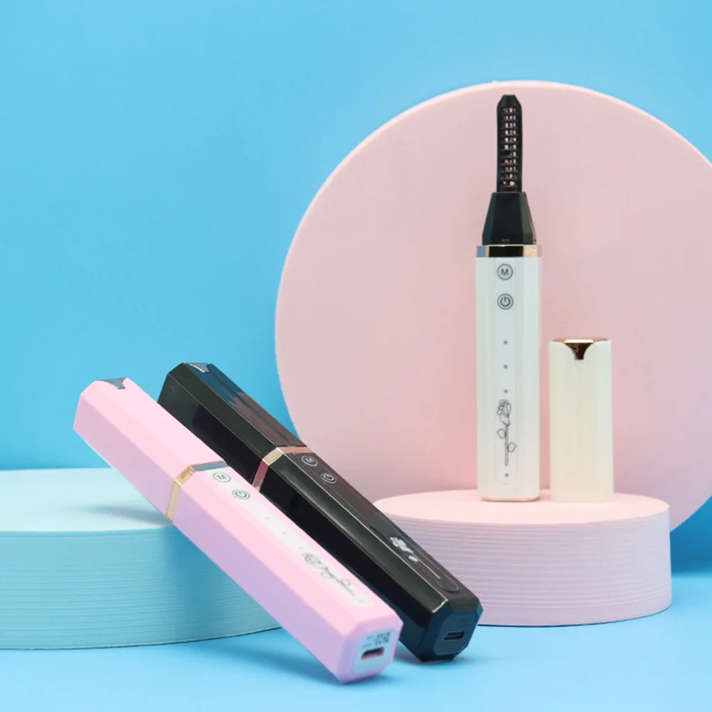 Щипцы для завивки ресниц с подогревом Быстрое нагревание три режима зарядка по Usb