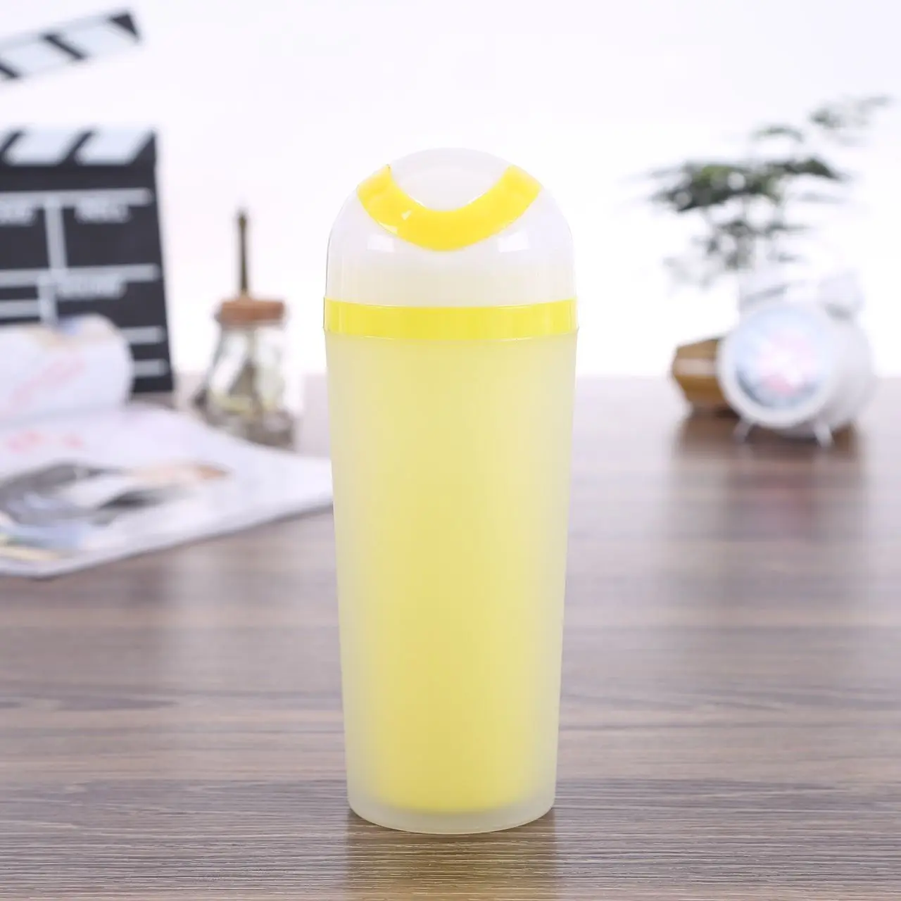 Пластиковая чашка наружная Двойная изоляция спортивный чайник | Дом и сад