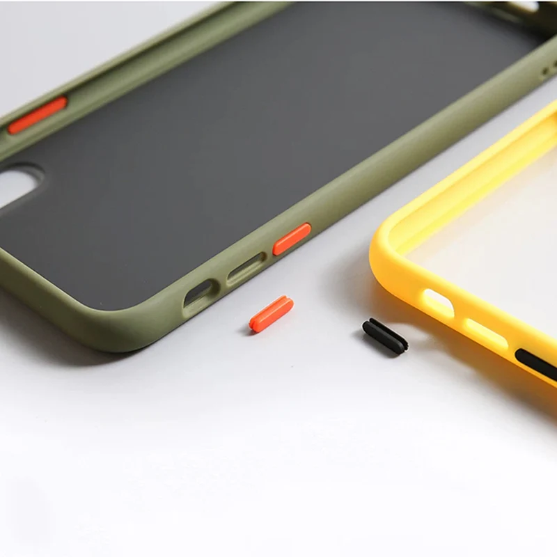 For iPhone Individual buttons contrast frosted case for DIY universal botton iphone 11 Pro Max X XR 7 8 Plus armor | Мобильные