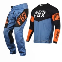 2021 delicate fox motocross suit 180 revn mountain bicycle offroad gear set mens motorcycle racing kits