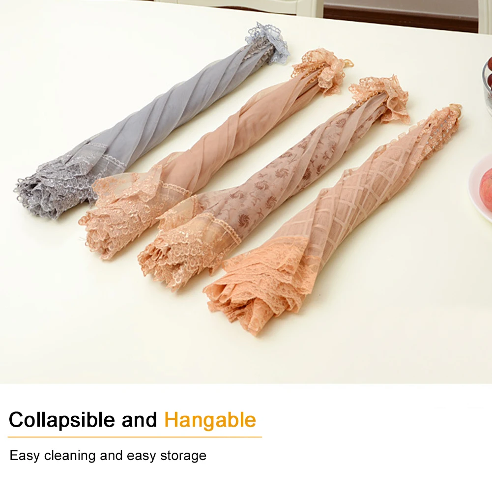 

Mesh Food Cover Washable Mesh Tent Food Protector for Home Outdoor Food Cover Net