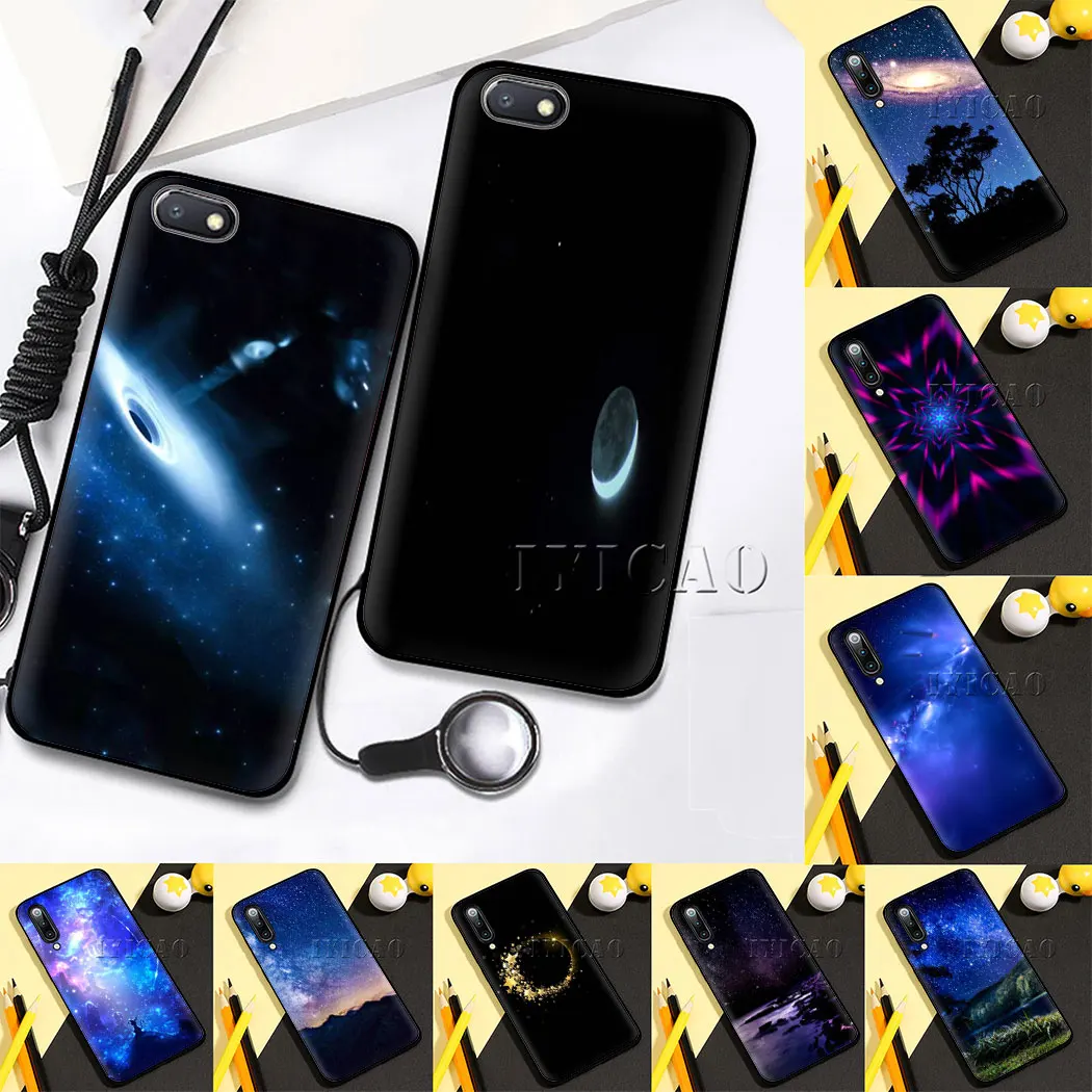 Звездного неба чехлы для мобильного телефона из мягкого силикона с случай Redmi