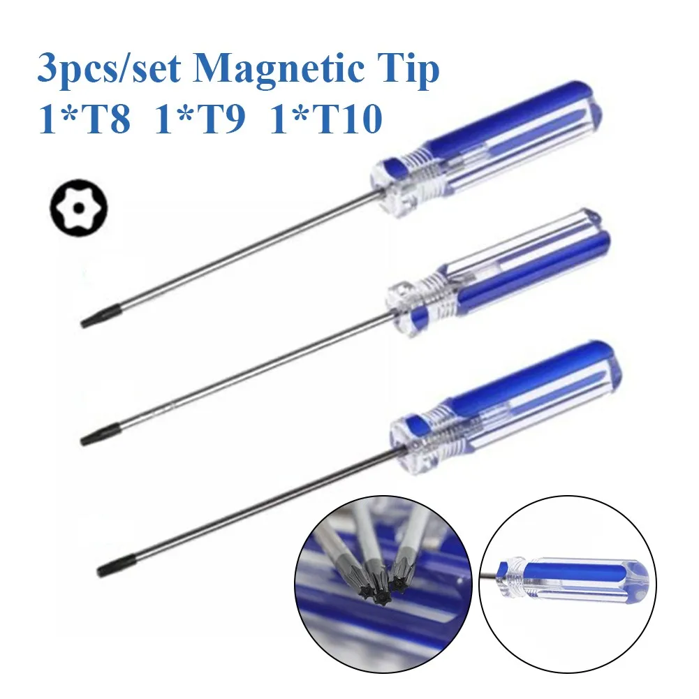 

1PC T8 T9 T10 Precision Magnetic Screwdriver For Xbox 360 Wireless Controller 132mm Precision Screwdriver Set