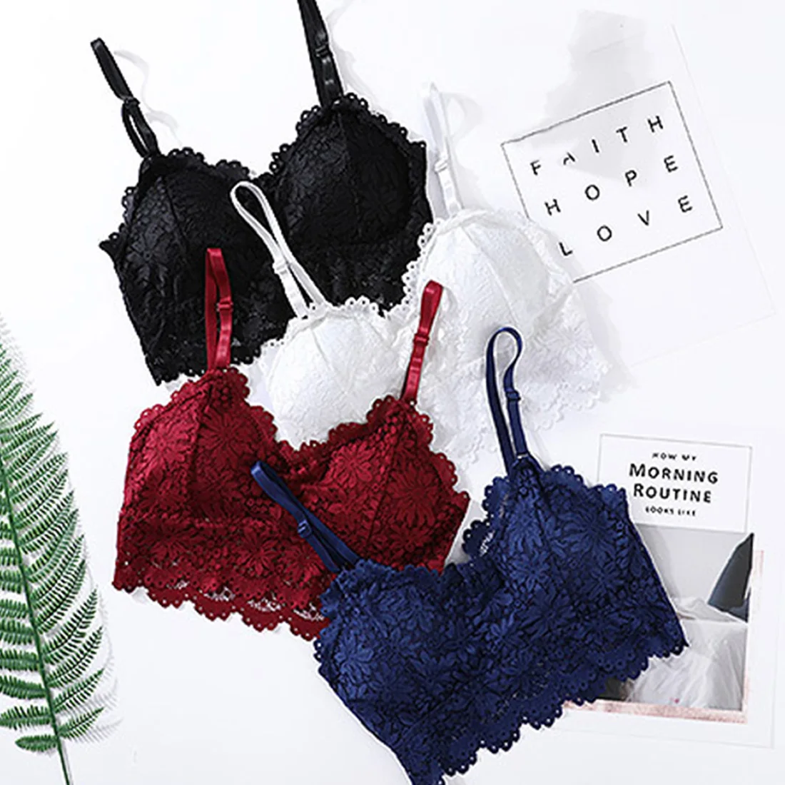 Для женщин топ на бретельках жилет Повседневное регулируемый ремень кружевной