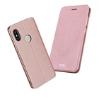 Тонкий флип-чехол Mofi для Xiaomi A2Xiaomi Mi 6XXiaomi Mi 6, чехол из искусственной кожи + ТПУ, силиконовый чехол для телефона, чехол