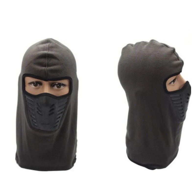 Неопреновая флисовая ветрозащитная Лыжная маска зимняя мотоциклетная горлышко