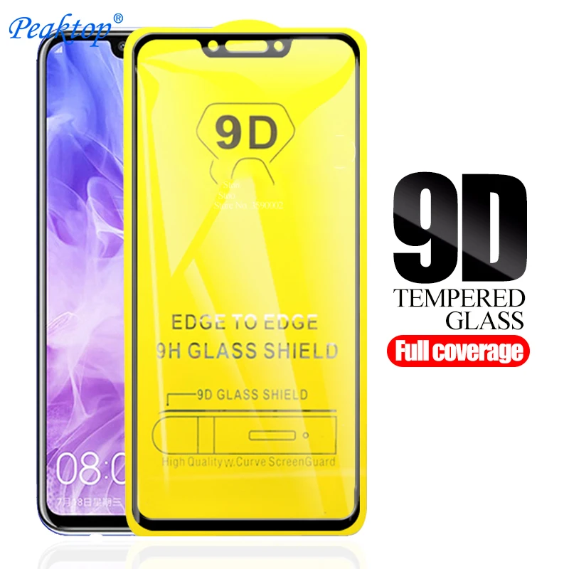 9D полное клеевое закаленное стекло для Huawei Nova 3 Защита экрана Защитное 3i 3e i e на