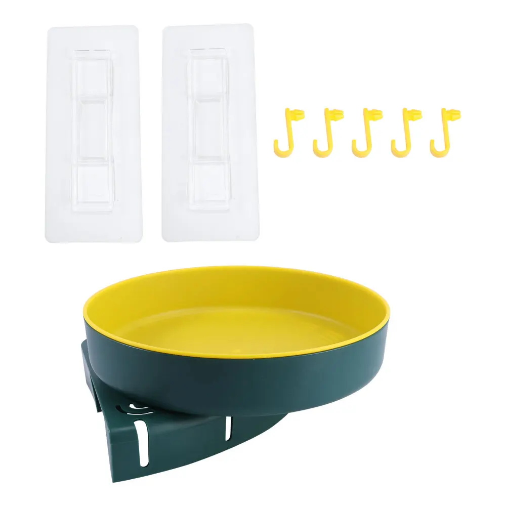 

1Pc Bathroom Rotating Rack Wall-mounted Toiletries Stand Rotary Cosmetic Holder
