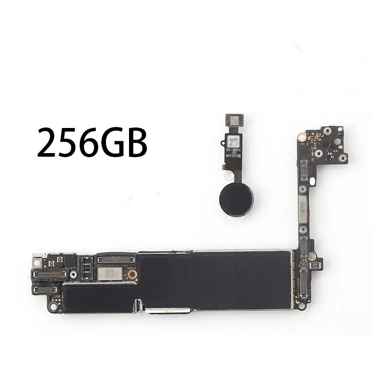 256GB (Black) 32 ГБ/128 ГБ/256 ГБ для iphone 7 материнская плата без/с Touch ID, оригинальная разблокированная материнская плата для iphone 7 - Цвет: 256GB (Black)