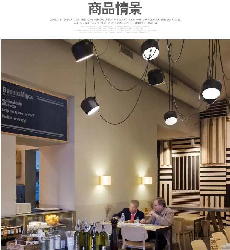 Скандинавский дизайн креативная романтическая простая гостиная кухня атмосфера