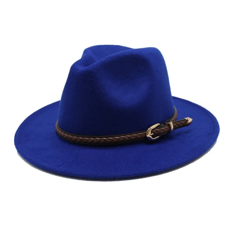 OZyc осенне-зимняя Мужская Шляпа fedora Классическая sombrero пушистый головной платок Шерстяная кепка солнцезащитный козырек для мальчиков Высокое качество шапки bone