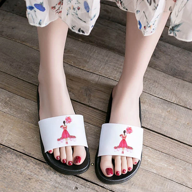 

Women Sandals Summer Slipper For Woman Harajuku Indoor Flip Flops Female Bathroom Slide Women Slippers Home Women Shoes