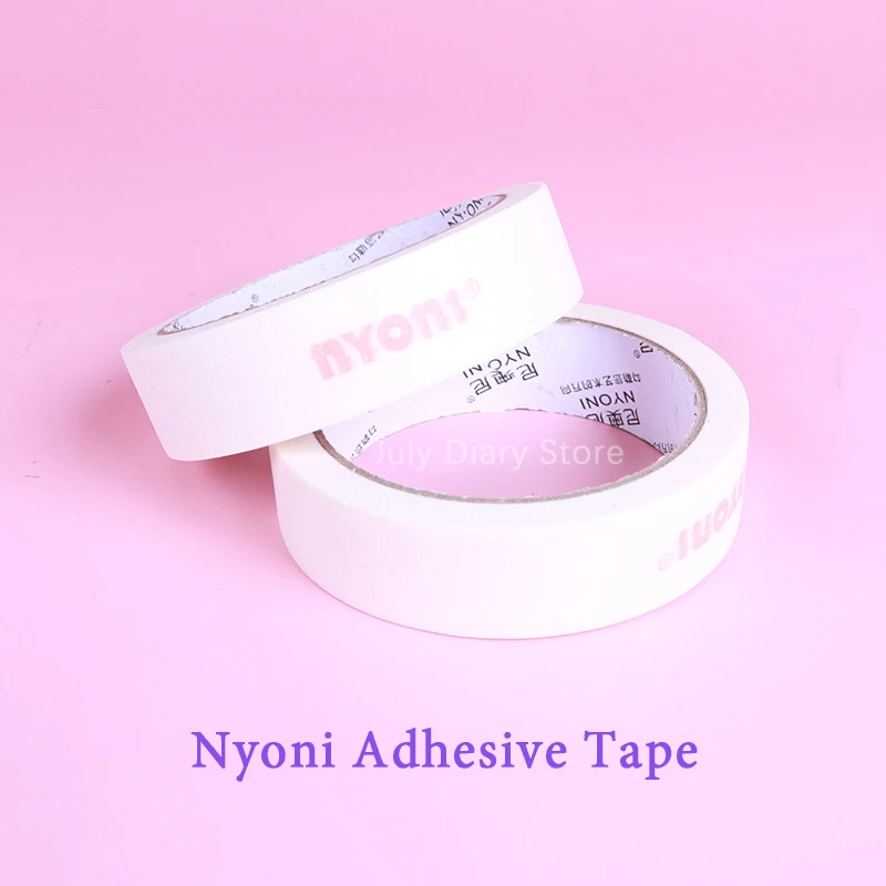 

NYONI Adhesive Tape N8210 Masking Tape Wide 2.4cm Handbook Tool Strong Adhesion Sketch Student Art Supplies