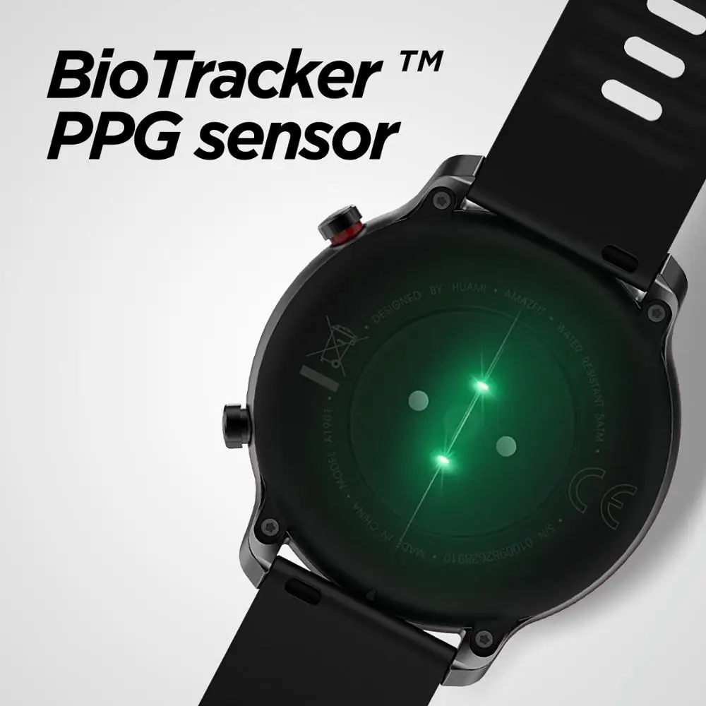 Amazfit GTR 42 мм Смарт часы 5ATM водонепроницаемые спортивные часы 12 дней батарея gps управление музыкой