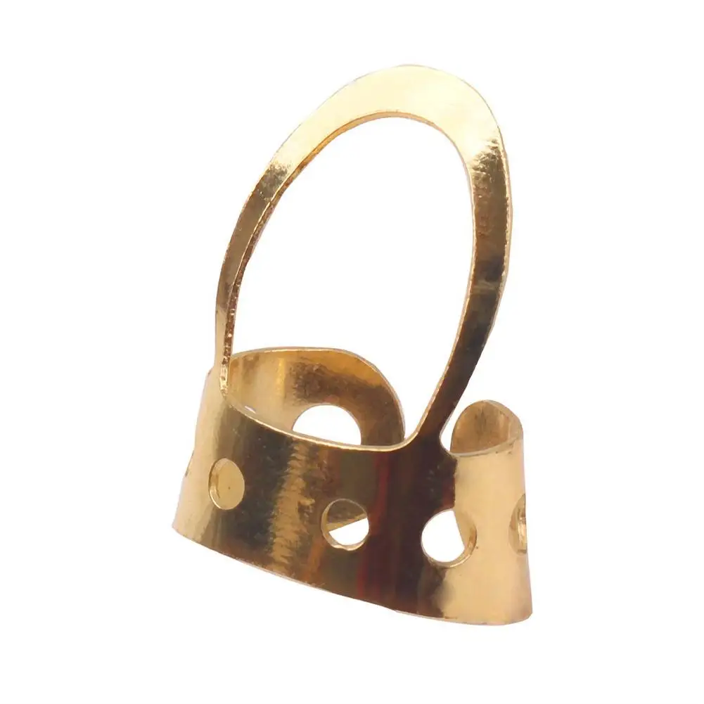 Металлические медиаторы для указательного пальца гитары банджо укулеле