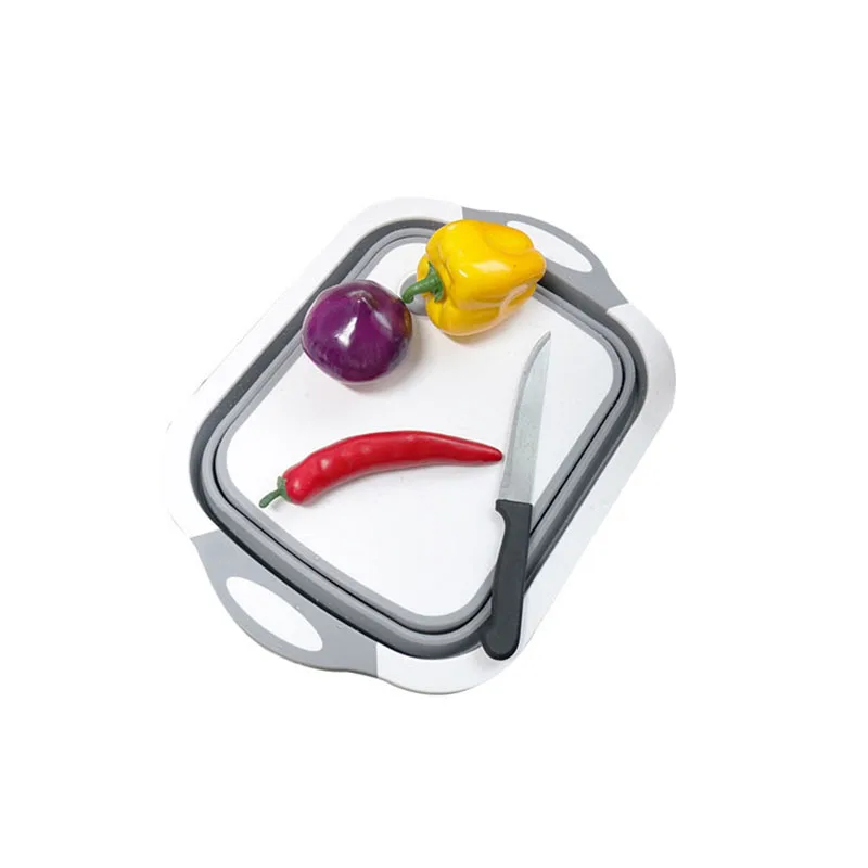 Складная разделочная доска для овощей аксессуары кемпинга портативная корзина