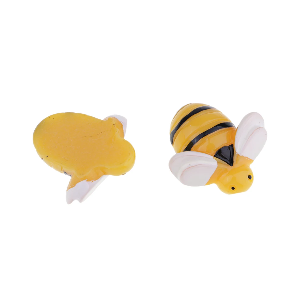 

10x Mini Resin Flatback Embellishments Bees Scrapbooking DIY DIY Phone Case
