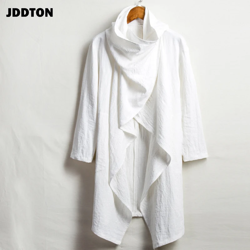 JDDTON мужской летний модный кардиган кимоно куртки верхняя одежда хлопковые и