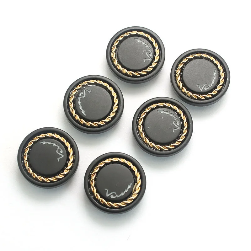 10PCS 18-25MM Black Round Shark Buttons Sewing Tools Decorative Button Garment Accessories for Baby Clothes Craft | Дом и сад