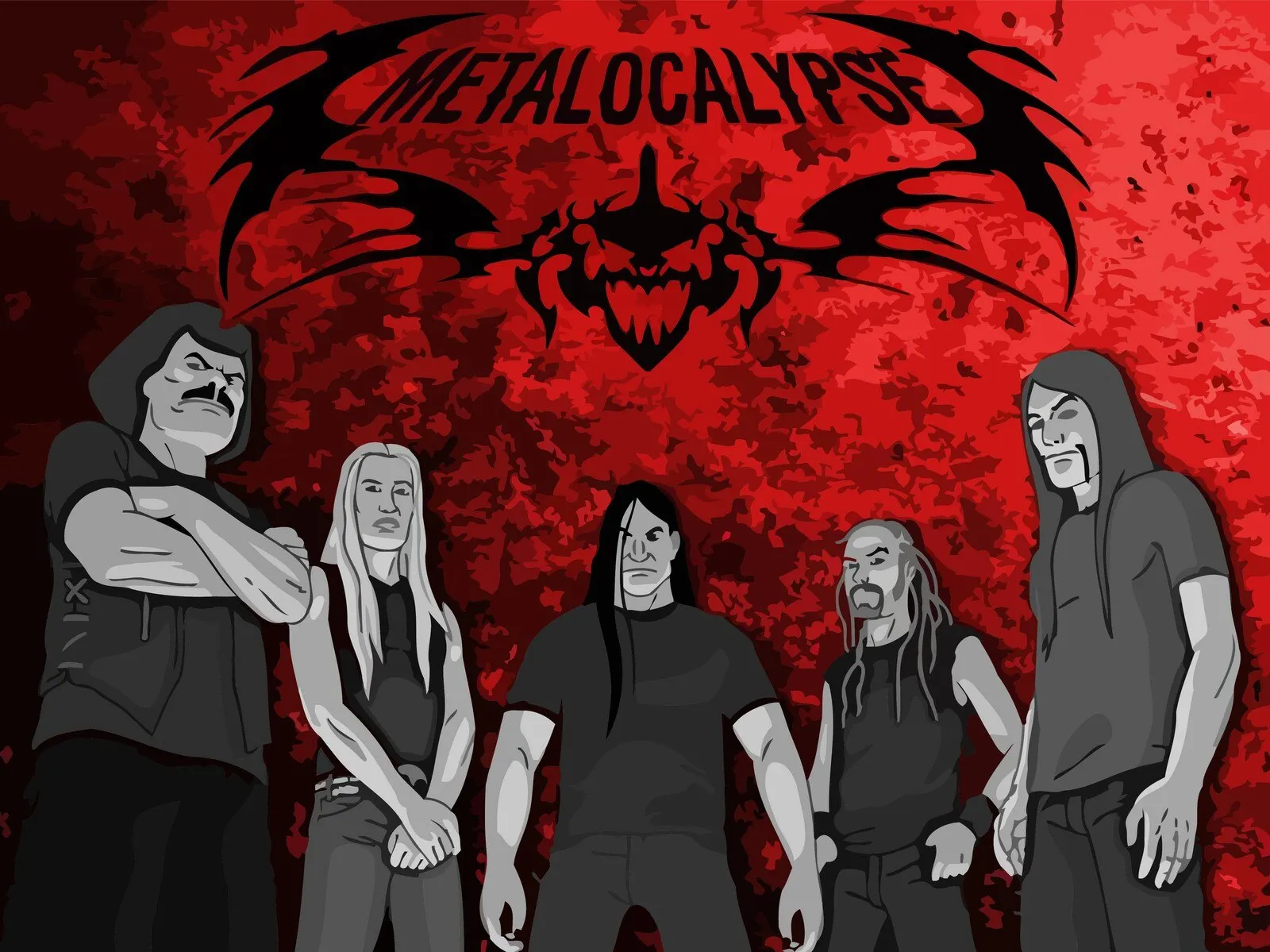 Death clock группа. Dethklok реальные музыканты. Death clock группа. Death clock. Dead clock.