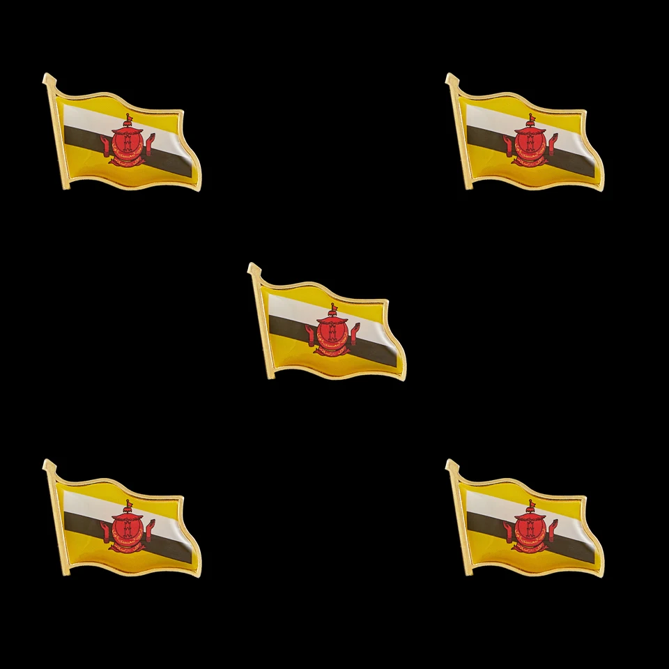 5 шт. заколки значки с эмалью в бруней|Булавки и значки| |