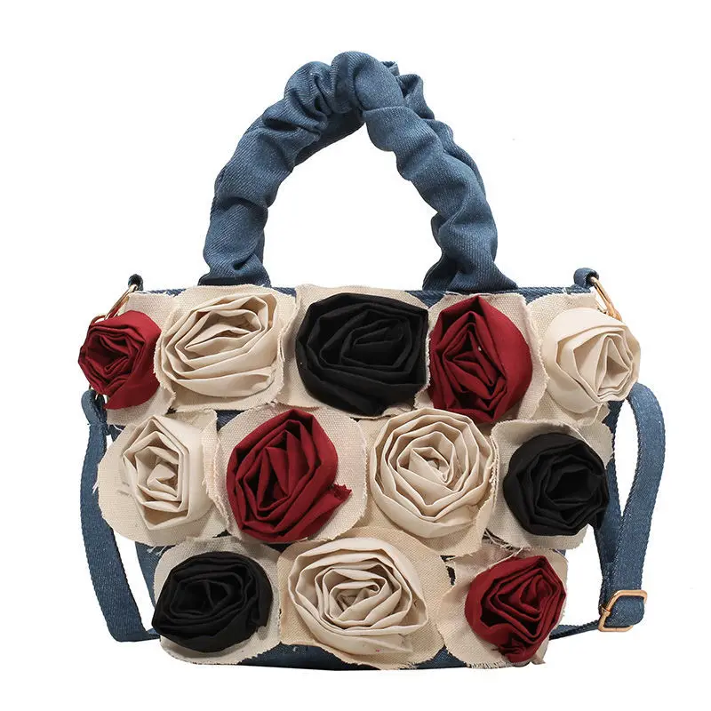 Сумки на плечо Xiuya в стиле Харадзюку японская Готическая джинсовая Холщовая