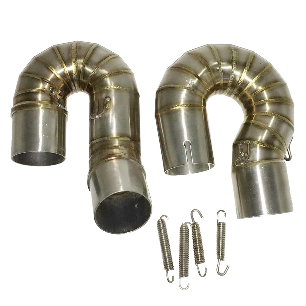 Мотоцикл выхлопной средней подключения трубы для HONDA CBR 1000RR 2008 2011|Сборные части| |