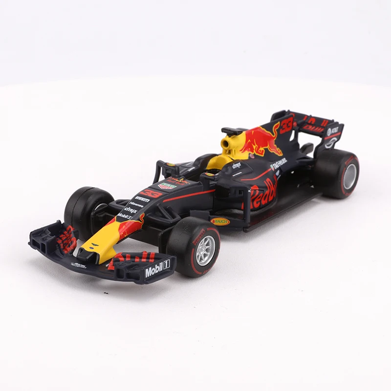 

Bburago 1/32 1:32 Red Bull TAG Heuer RB13 No33 Max Verstappen F1 Formula 1 автомобиль литья под давлением модель игрушки для детей мальчиков и девочек
