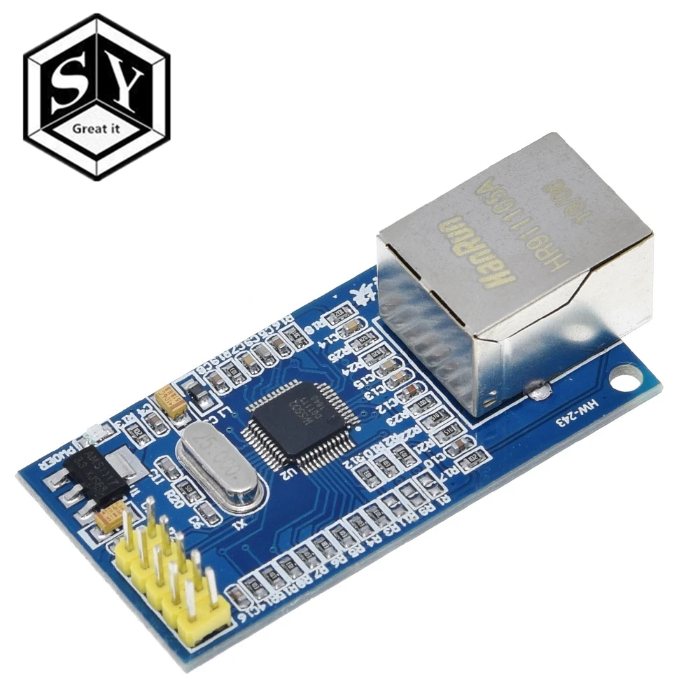 Сетевой модуль Great IT W5500 Ethernet аппаратное обеспечение TCP / IP 51/STM32 программа