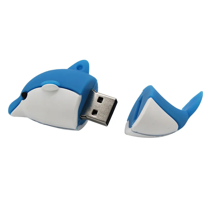 TEXT ME Симпатичный Мини Дельфин USB флэш-накопитель милый животное ручка привод
