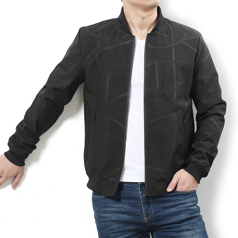 

8XL plus size brand sale quality Bomber casual jackets coat men, cotton jacket black solid coats clothing Jacket clothes