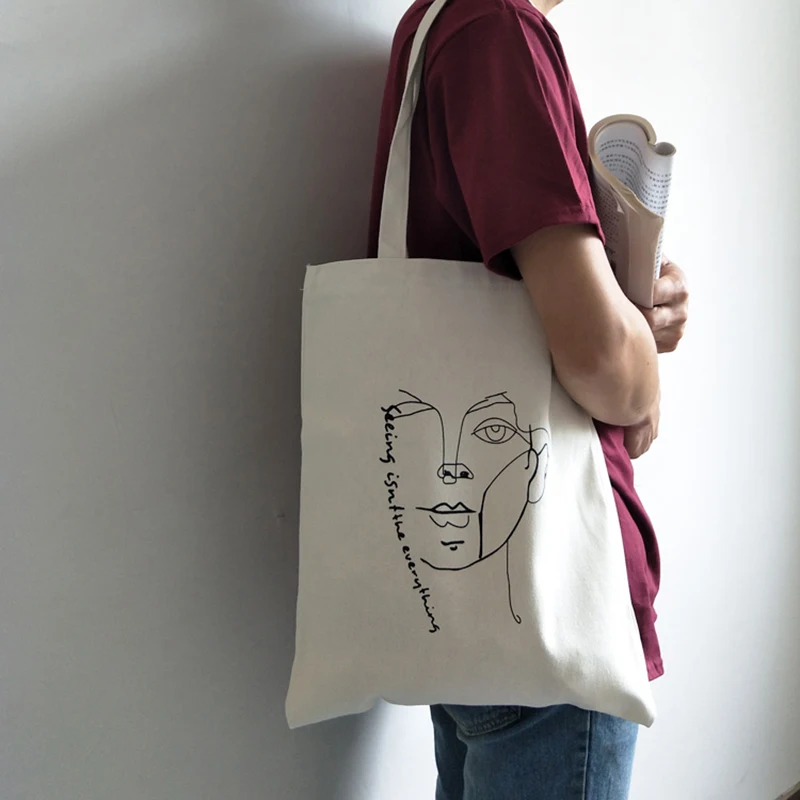 Модные сумки на плечо для женщин новинка 2020 брендовые холщовые повседневные