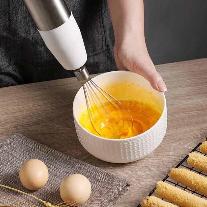 Qcooker Электрический Миксер ручной приготовления Стик измельчитель овощей