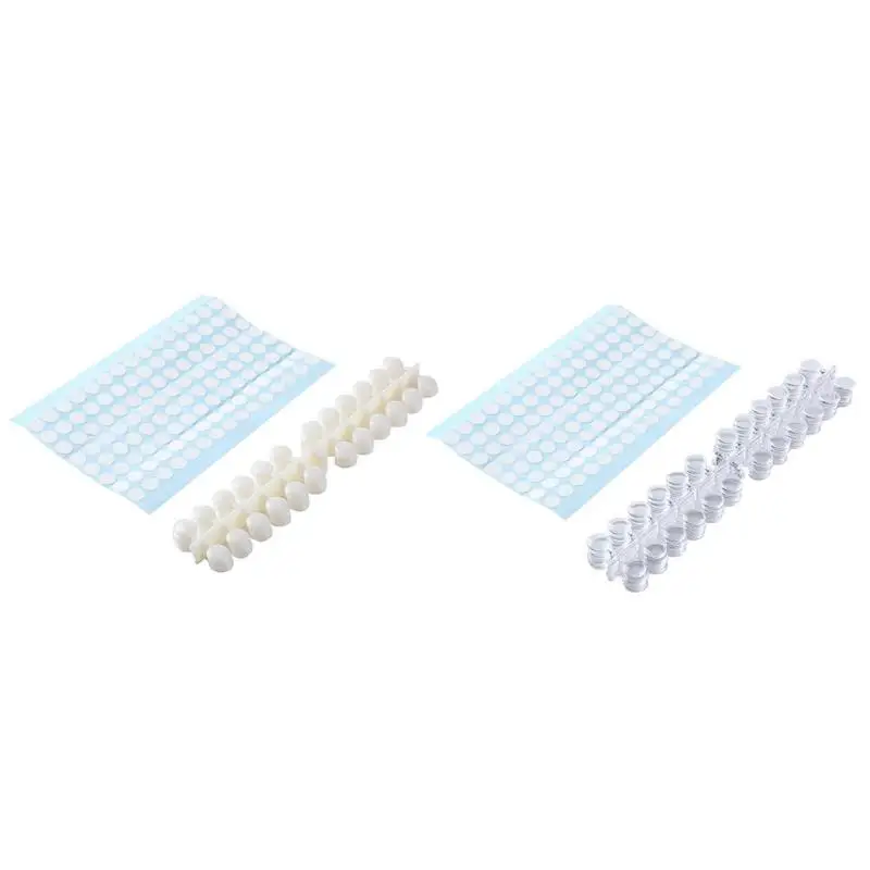 Палитра лаков для ногтей в горошек плоского маникюра цветная карта УФ гель