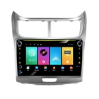 Автомагнитола 2 Din на Android для Chevrolet SAil 2010-2013, 8-дюймовый сенсорный экран, GPS-навигация, мультимедийный плеер, головное устройство, автомобильная стереосистема