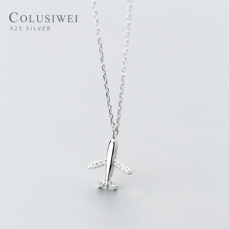 Colusiwei роскошный романтический кулон ожерелье для женщин подлинный 925