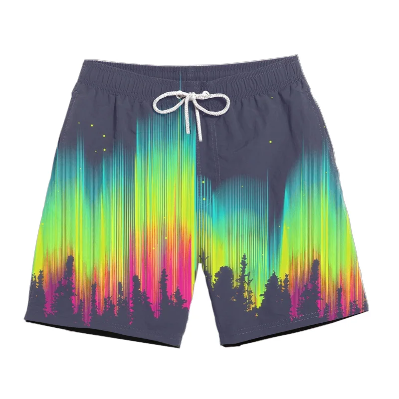 2019 мужские летние новые шорты Красочные повседневные короткие брюки красивый