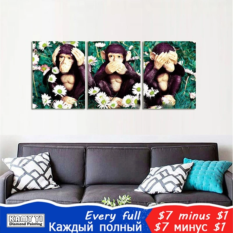 Полностью квадратная абстрактная комбинация из 3 предметов бриллиантовая