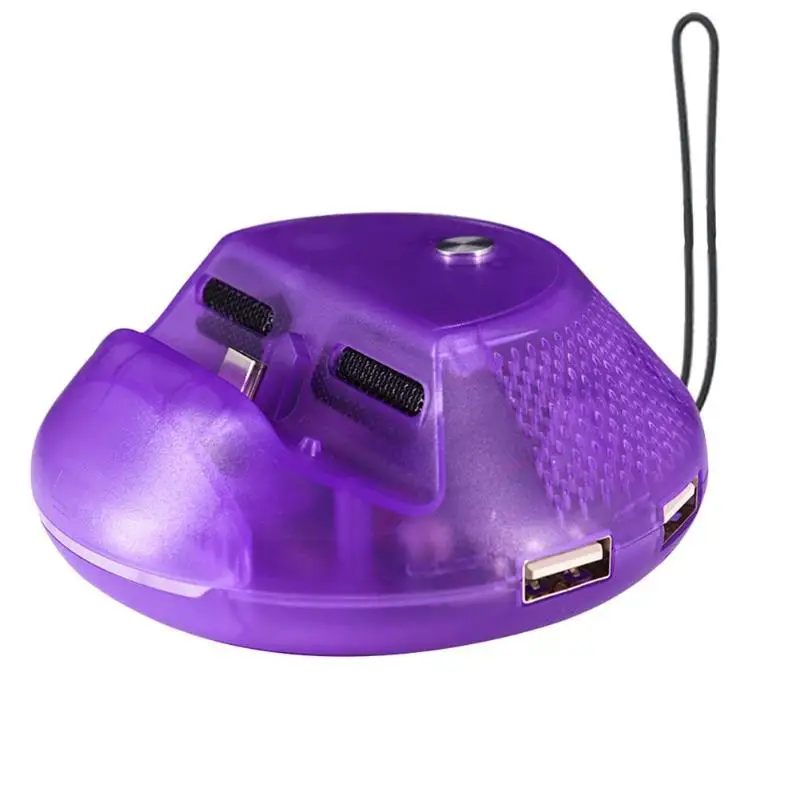 НОВЕЙШАЯ портативная охлаждающая зарядная станция USB 3,0 type C HDMI ТВ док-станция, держатель для конвертера, пульт для переключения, игровая консоль, хост