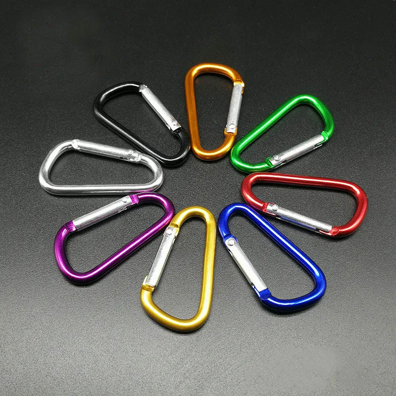 1 шт./5 шт./10 шт. карабин для скалолазания алюминиевый сплав d-образные