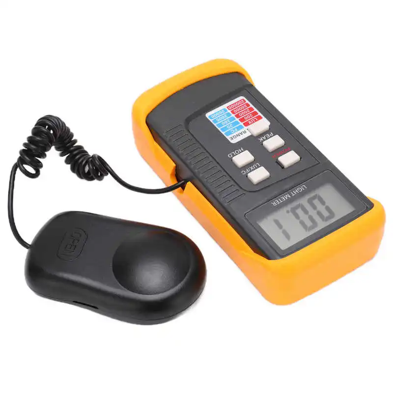 

Портативный фотометр, измеритель яркости с 4 передачами, портативный измеритель освещенности для дома и улицы